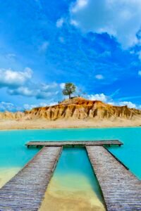 Sand Dunes & Blue Lake
